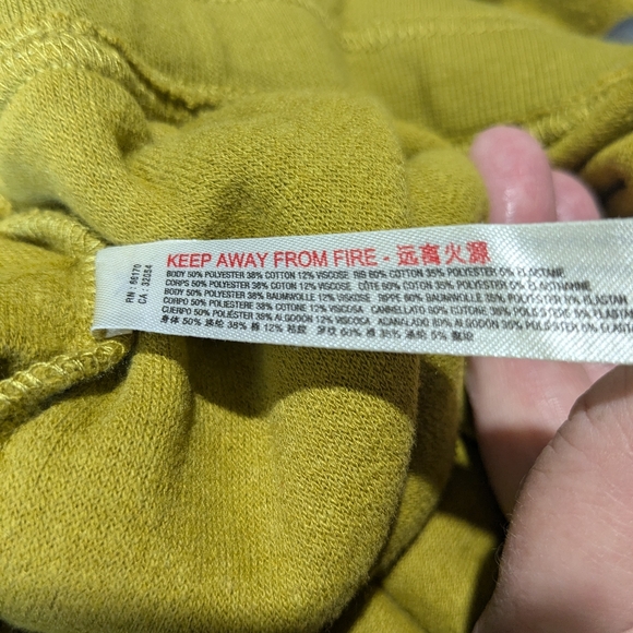 Free People Cactus Fuzzy Fleece Slouchy Trackie Sweatpant Joggers S - Picture 15 of 15